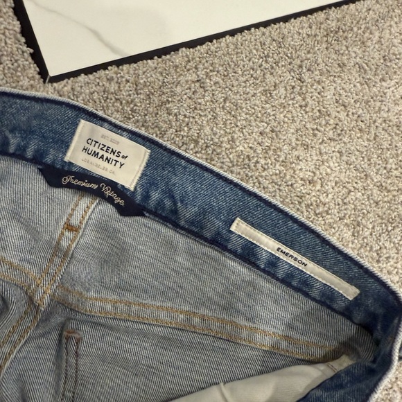NWOT Citizen of Humanity Emerson Jean in Meadow Sz 23 - Picture 6 of 7